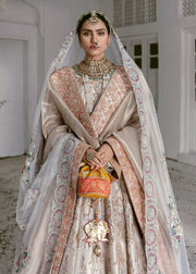 Tissue Lehenga Choli Bridal Dress Pakistani