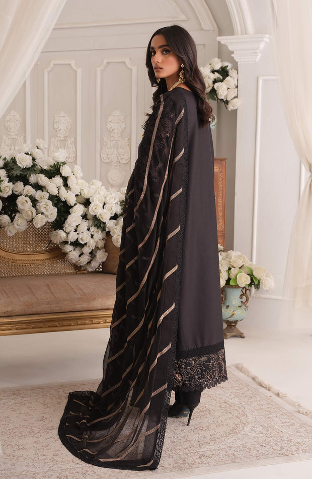 Traditional Black Salwar Kameez Pakistani Eid Dress Online