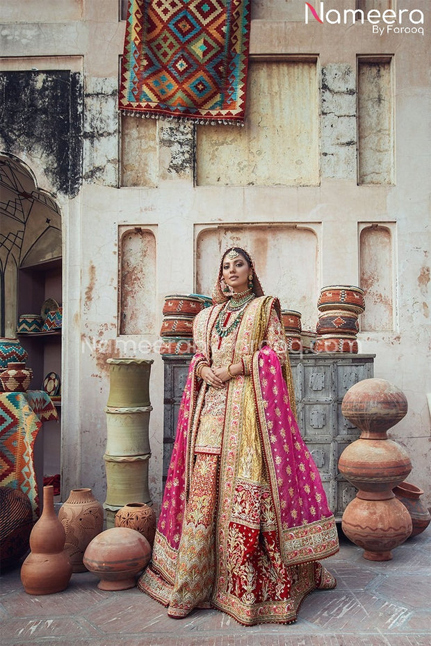 Traditional Bridal Dresses Pakistani