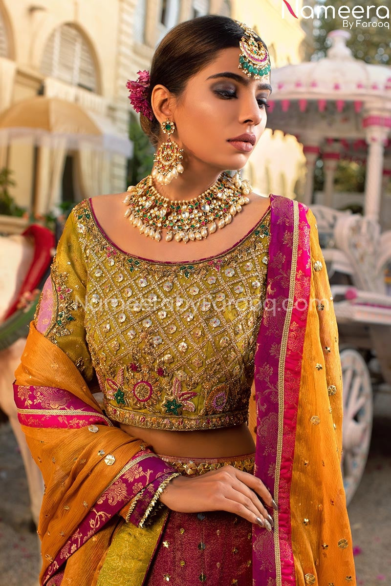 Traditional Bridal Lehenga Choli