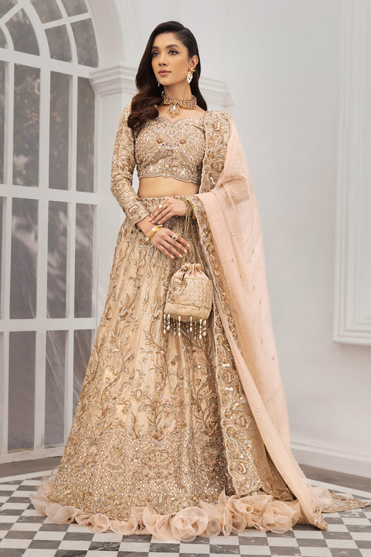 Traditional Bridal Lehenga Choli Dupatta Dress