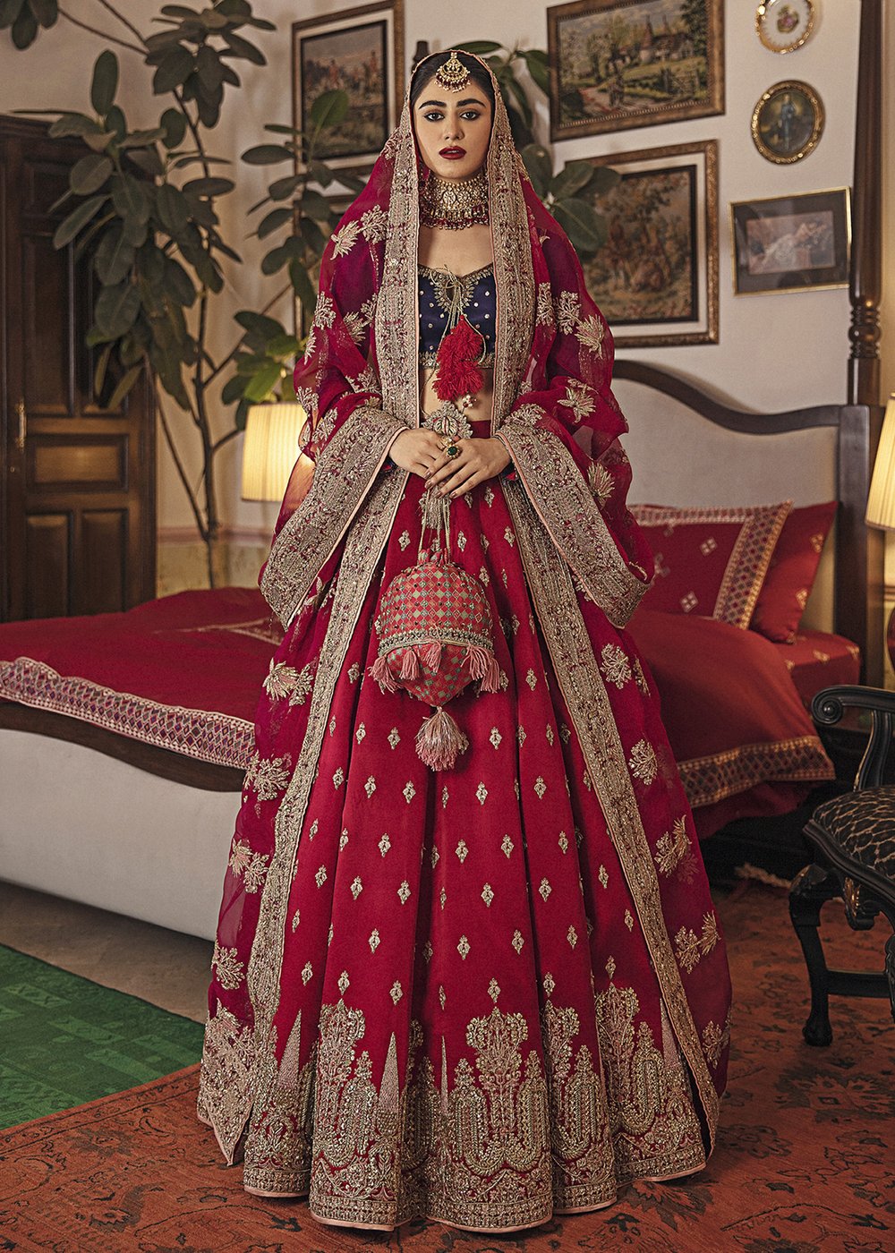 Traditional Bridal Lehnga Choli 