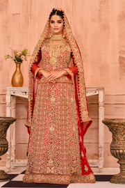 Traditional Bridal Red Lehenga Dress Pakistani