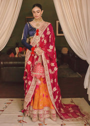 Traditional Colorful Lehnga Choli for Mehndi