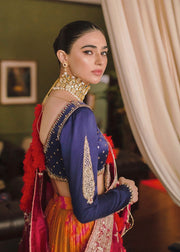 Traditional Colorful Lehnga Choli for Mehndi