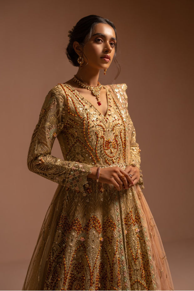 Traditional Embroidered Maxi for Wedding 