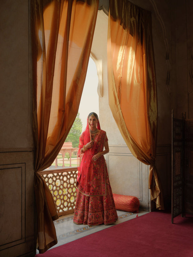 Traditional Lehenga Choli Bridal Dress Pakistani