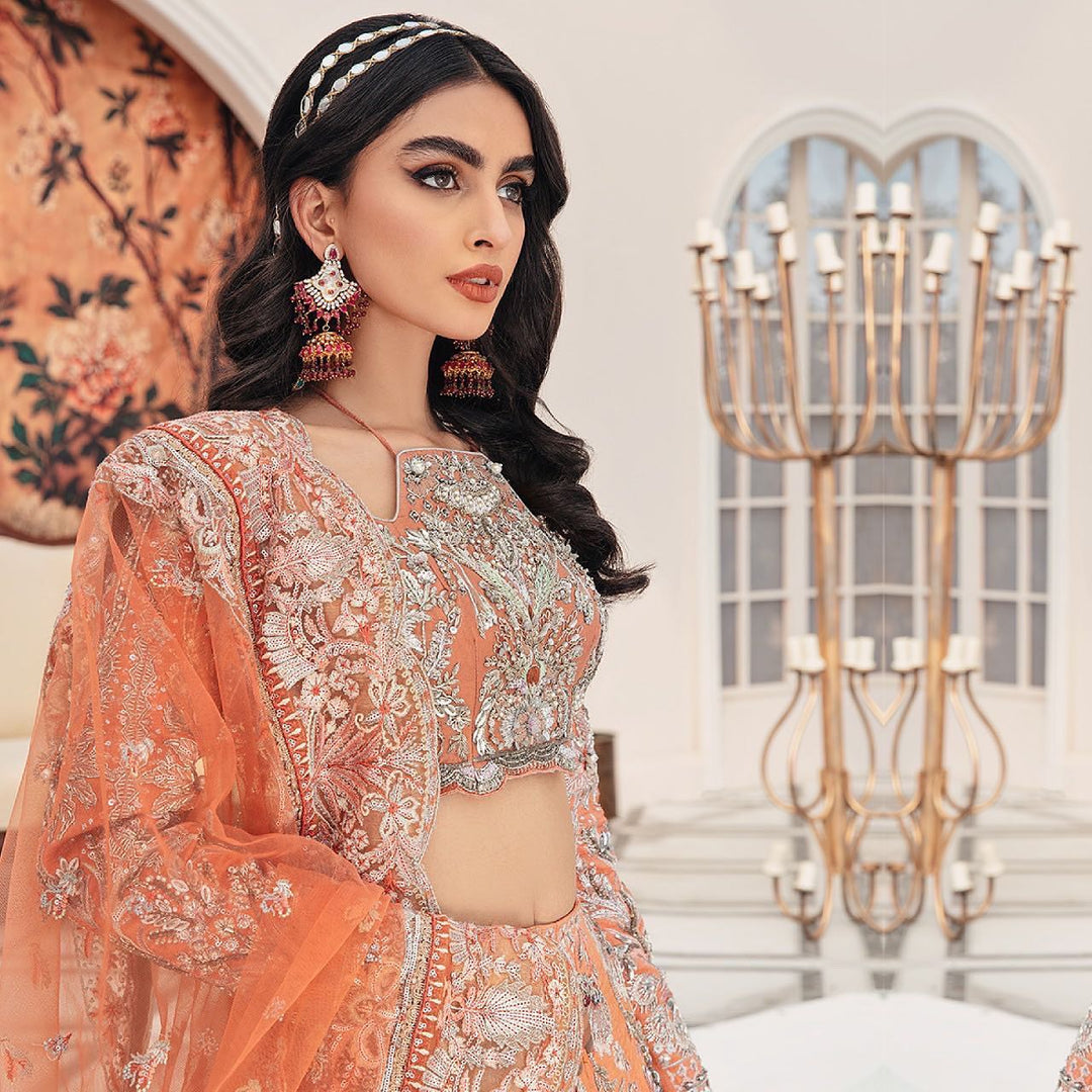 Premium Pakistani Bridal Lehenga Choli with Dupatta
