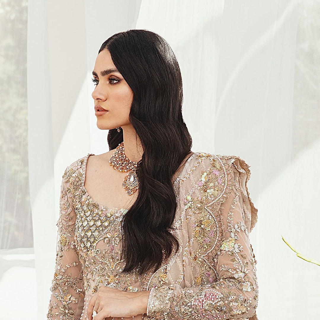 Pakistani Bridal Dress: Traditional Gown & Lehenga Set