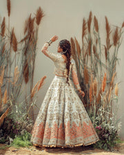 Traditional Pakistani Choli Lehenga Bridal Dress Online