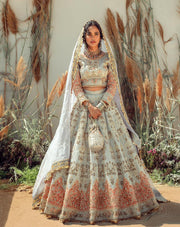 Traditional Pakistani Choli Lehenga Bridal Dress