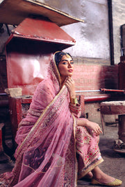 Traditional Pakistani Wedding Tea Pink Salwar Kameez Dress