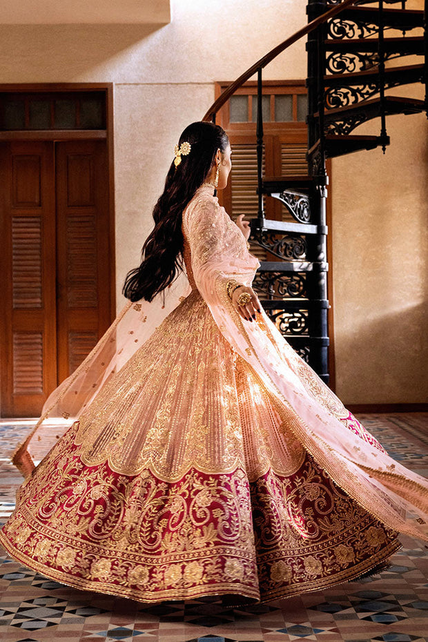 Traditional Pishwas Dupatta Pakistani Wedding Dress
