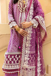Traditional Purple Salwar Kameez for Pakistani Eid Dress