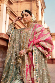 Traditional Raw Silk Gharara Kameez Bridal Dress Online
