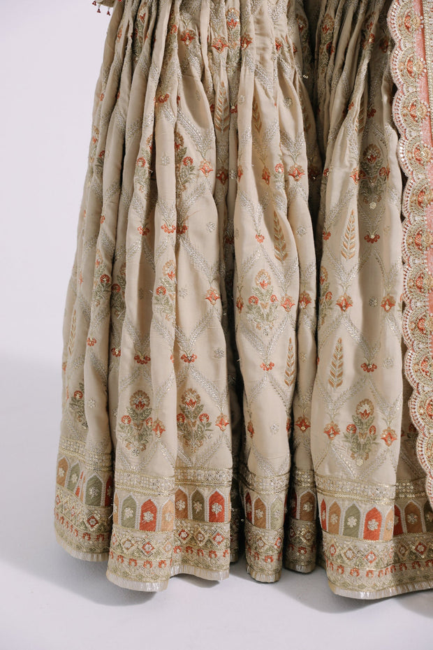 Traditional Rust Orange Sharara 2022