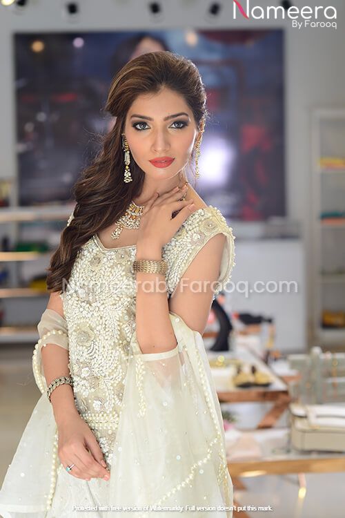 Unique Bridal White Pakistani Wedding Dresses 2021