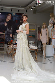 Unique Bridal White Pakistani Wedding Dresses