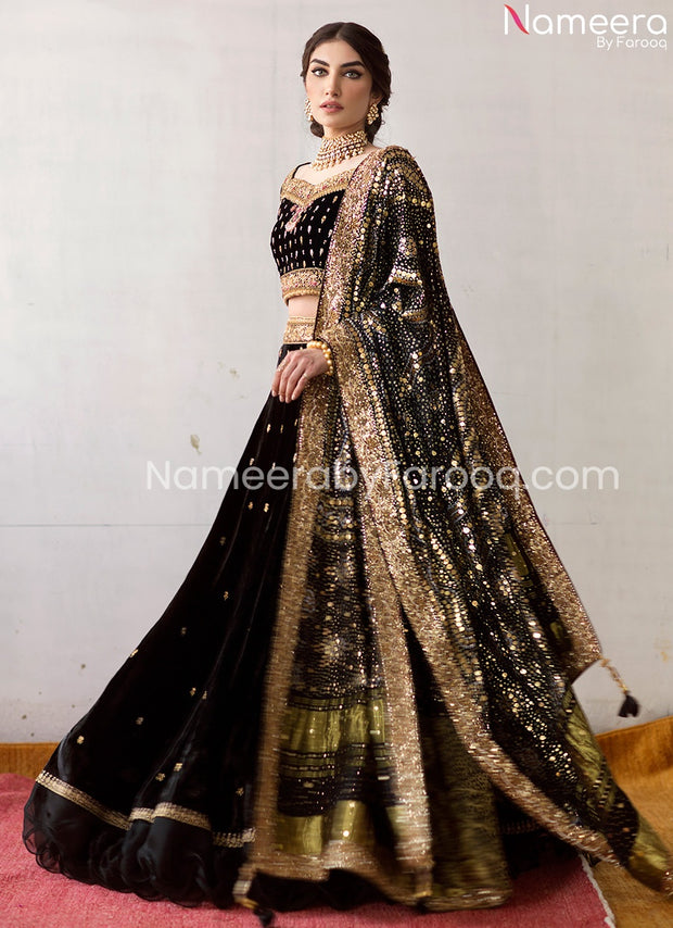  Velvet Lehenga Choli 