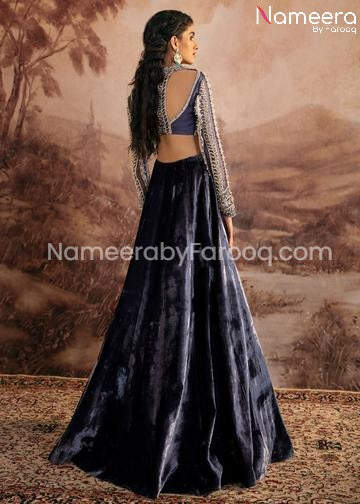  Velvet Pakistani Lehenga 2021