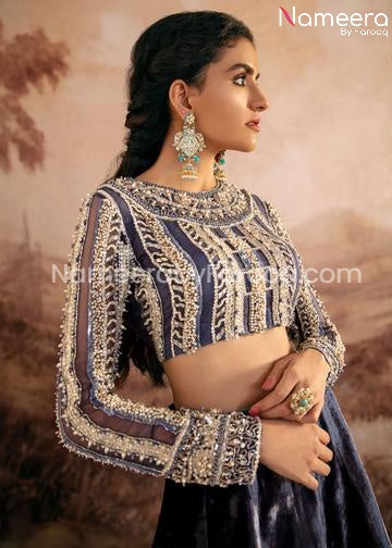  Velvet Pakistani Lehenga 2021