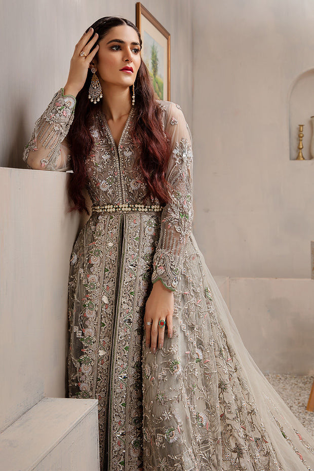 Pakistani Latest Bridal Maxi for Walima Online Latest Design – Nameera by  Farooq