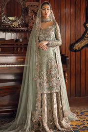 Walima Wedding Outfit with Embroidery