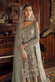 Walima Wedding Outfit with Embroidery Close Look