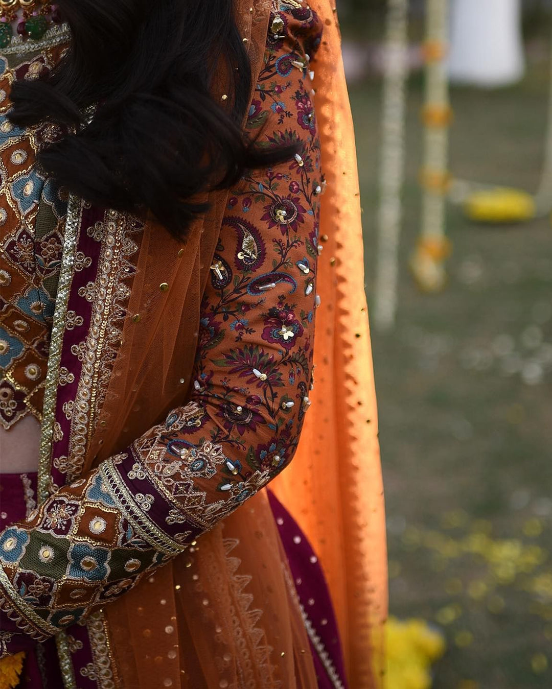 Wedding Lehenga with Choli and Dupatta
