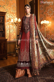 Wedding Party Dress Pakistani with Embroidery Dress Look