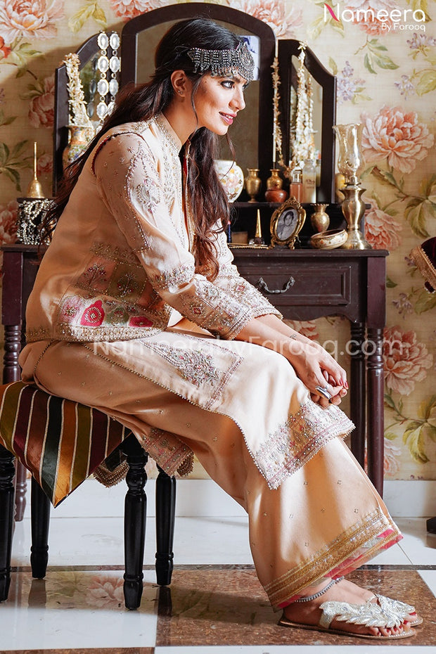 Wedding Party Ladies Salwar Kameez with Jacket #PN421