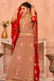 Wedding Traditional Bridal Red Lehenga Dress Pakistani