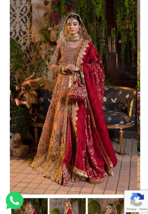 Bridal Long Maxi with Lehenga #CO1003
