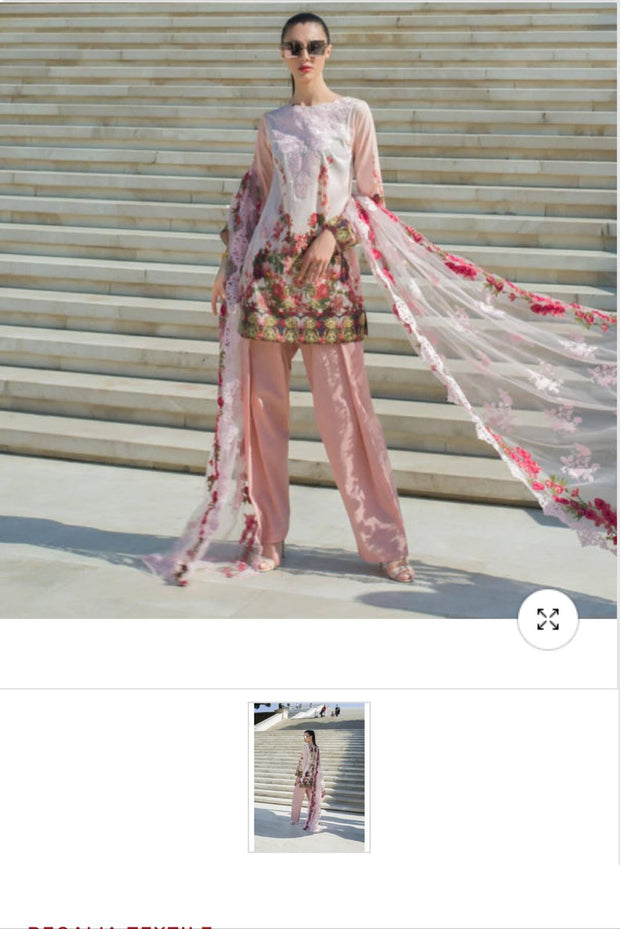 Lawn dress by honey waqar Model# L 1533