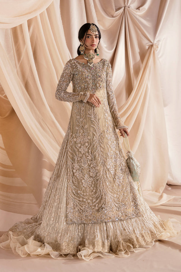 White Bridal Lehenga Shirt Pakistani Wedding Dresses