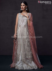 White Bridal Lehenga