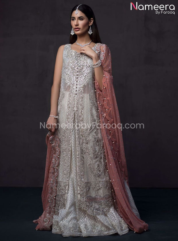 White Bridal Lehenga