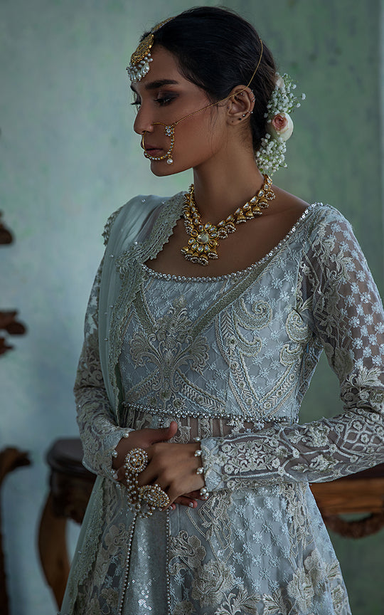 White Embroidered lehenga