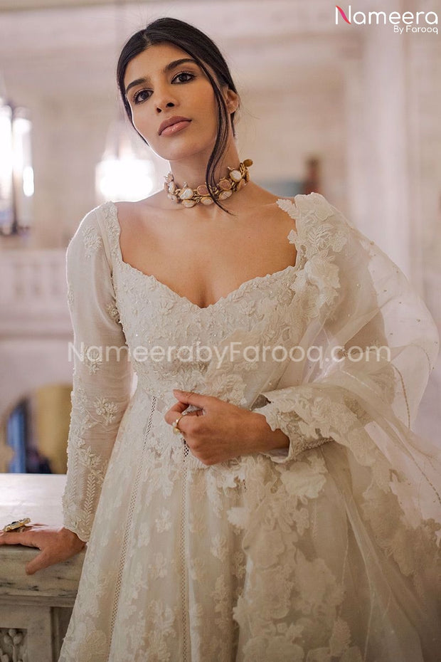 White Frock Suit Online