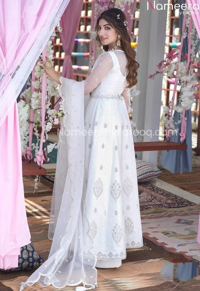 White Frocks Pakistani 2022
