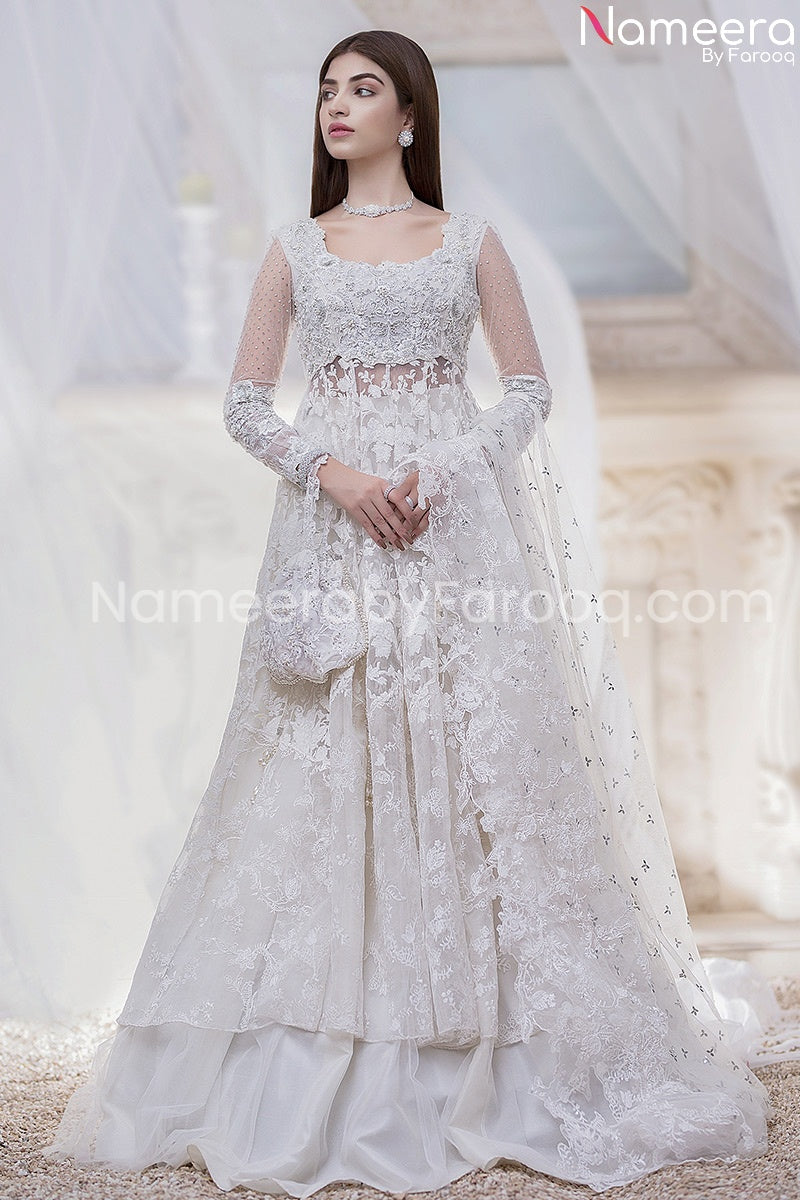 White Frocks Pakistani