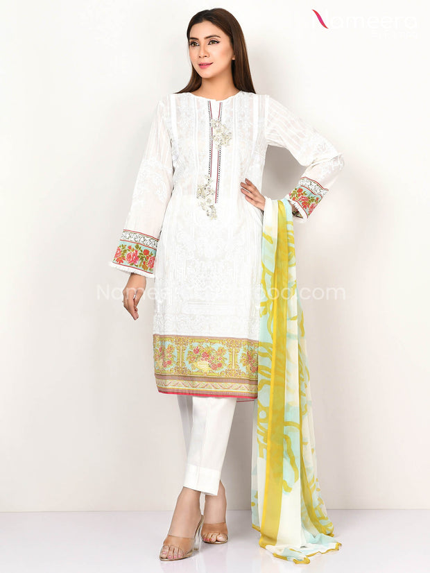 White Lawn Dress