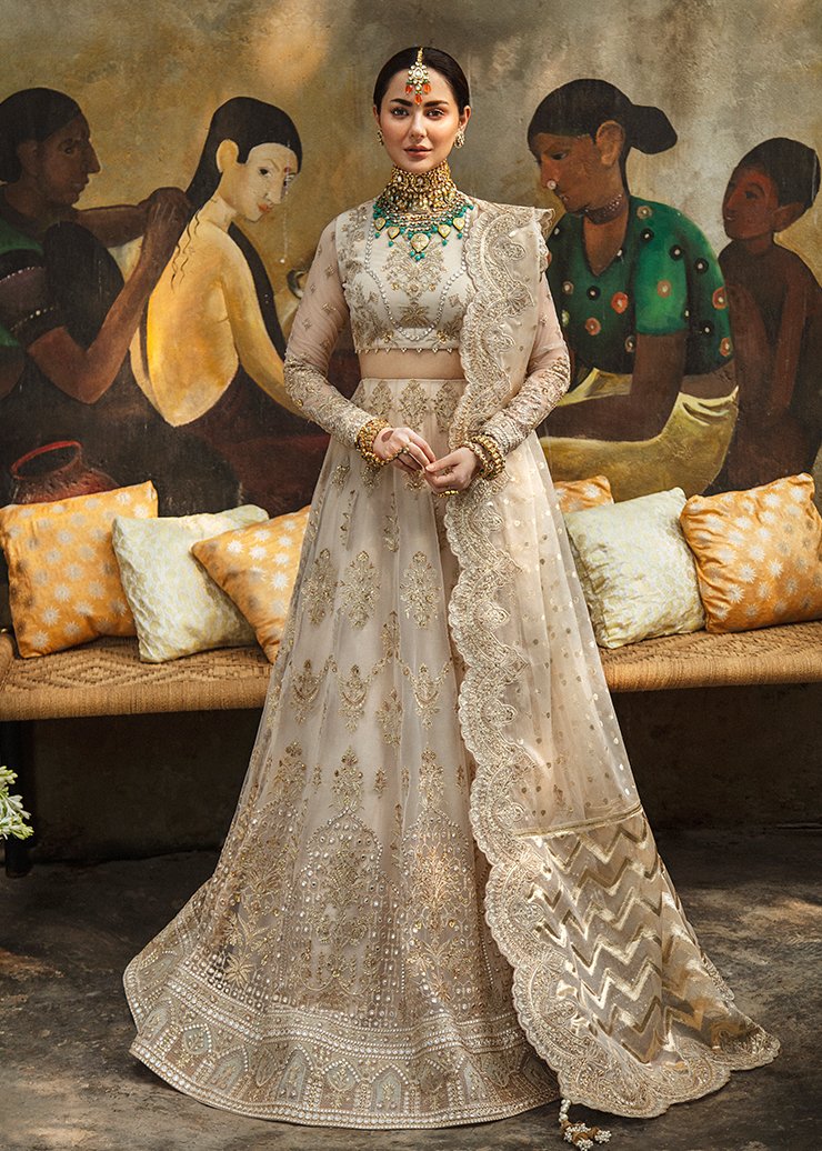 White Lehenga Choli 