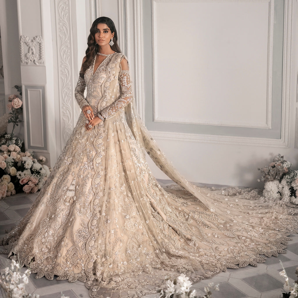 Wedding Maxi Outfits Cheap Embellished Bridal Maxi Style Pakistani