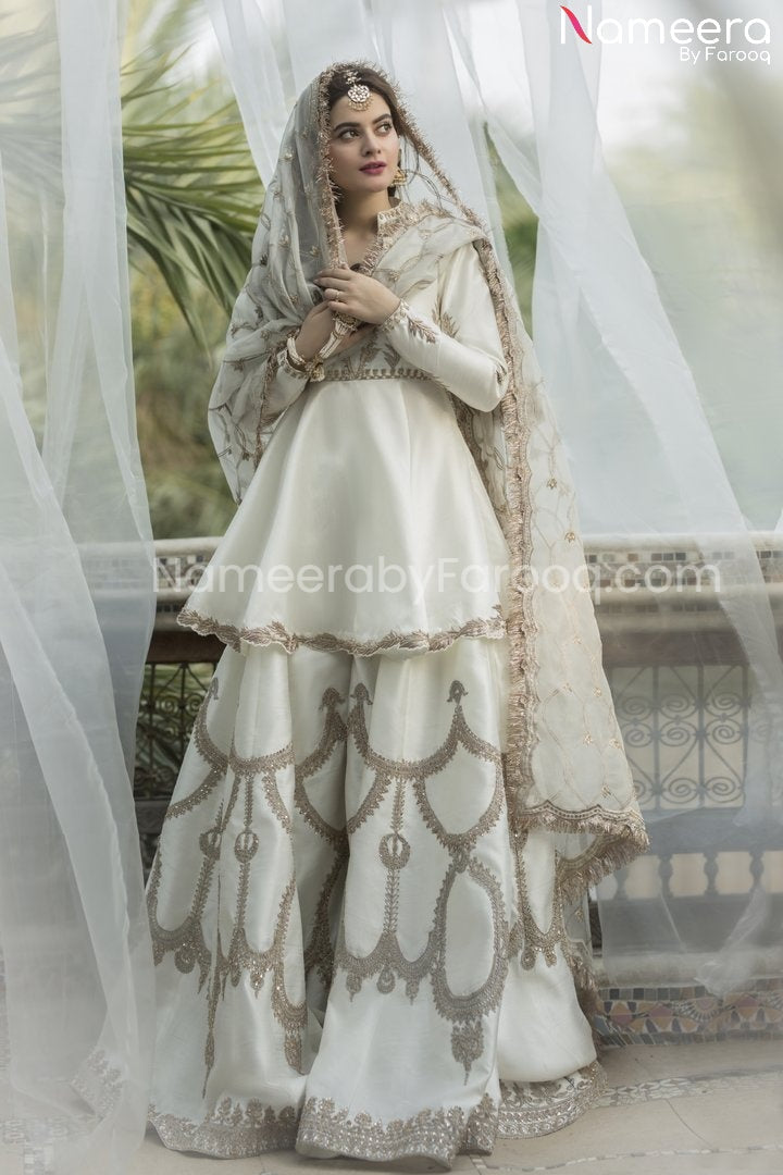 White Lehenga 