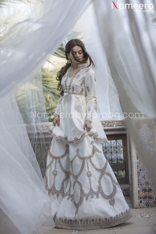 White Lehenga Online