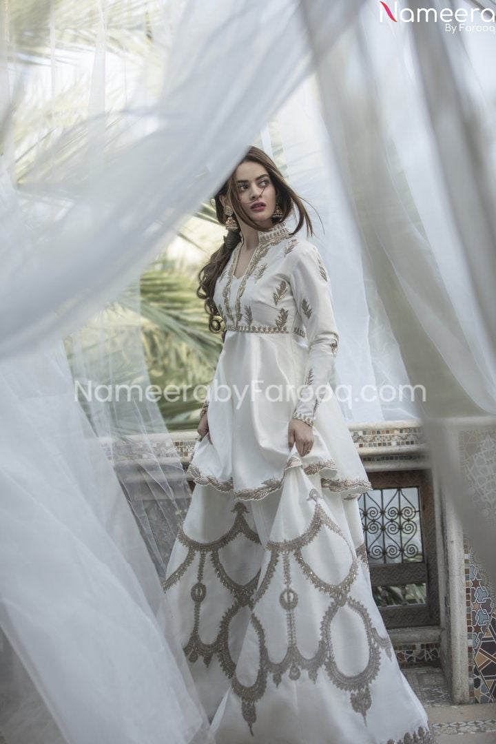 White Lehenga for Wedding Party in Designer Wear