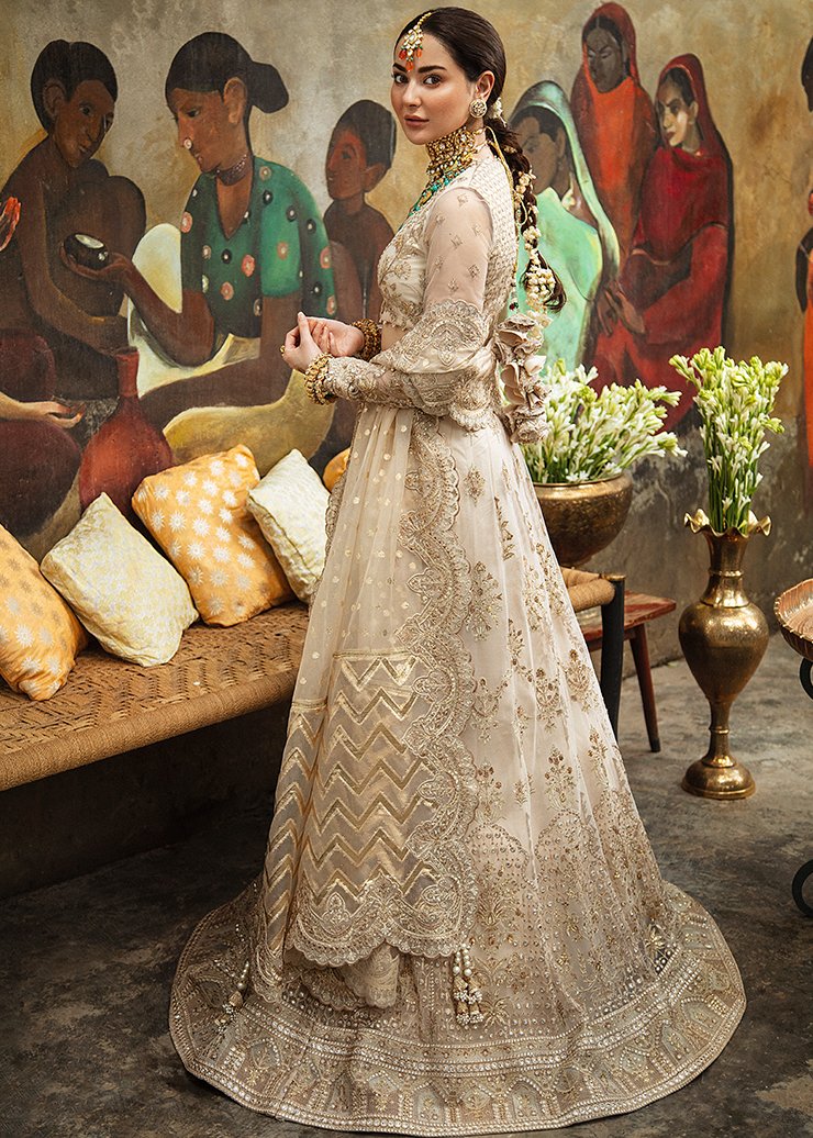 White Lehnga Choli 