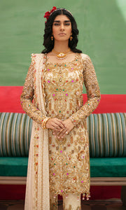White Long Kameez Capri 