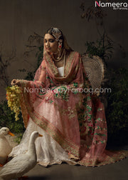 Designer White Sharara Dress 2021